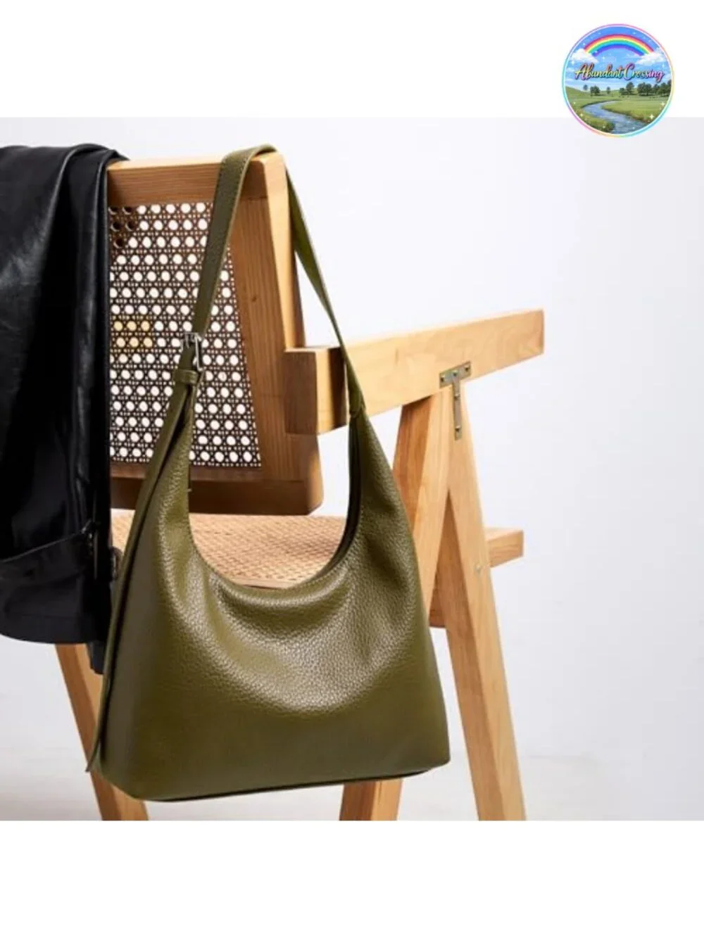Women's Vegan Leather Hobo Tote Bag with Adjustable Strap | Handbag